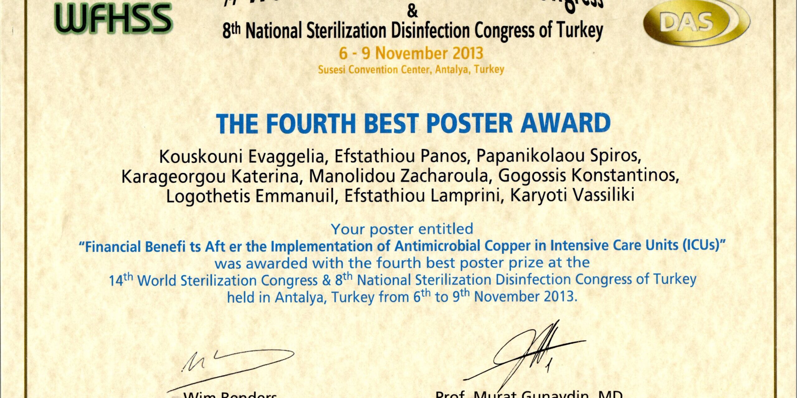 14th World Sterilization Congress